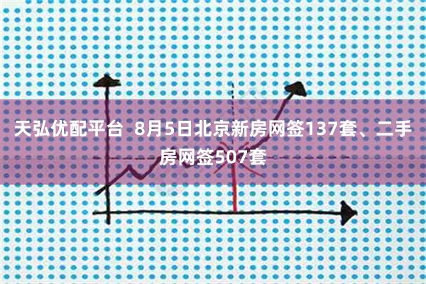 天弘优配平台  8月5日北京新房网签137套、二手房网签507套